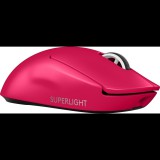 Logitech G PRO X Superlight 2 LIGHTSPEED vezeték nélküli magenta gamer egér (910-006797)