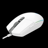 Logitech G203 Lightsync optikai egér (USB, fehér)