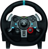 Logitech G29 Driving Force, PlayStation 5, PlayStation 4, PC, Fekete, Kormány szett