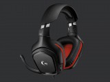 Logitech g332 symmetra gaming headset mikrofonos fejhallgató fekete-piros (981-000757)