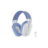 Logitech G435 Lightspeed Dolby Atmos 7.1 Surround Wireless fehér vezeték nélküli gamer headset