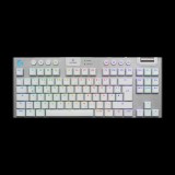 Logitech G915 X Lightspeed (Tactile) Mechanikus Wireless Gamer Billentyűzet DE - Fehér (920-012733)