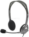 Logitech H111 Headset - Szürke (981-000593)