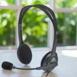 Logitech  H111 sztereó mikrofonos fejhallgató