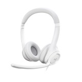 Logitech H390 USB Computer Headset - Off White