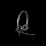 Logitech H570e mikrofonos fejhallgató (USB, fekete)