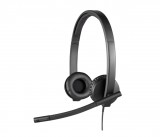 Logitech H570e Teams Headset Black 981-001430