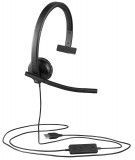 Logitech H570E USB Headset Mono Black 981-000571