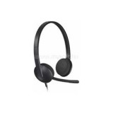 Logitech HDS H340 Fekete Headset (981-000509)