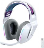 Logitech Headset 2.0 - G733 Lightspeed RGB Gaming Vezeték Nélküli, Fehér (981-000883)