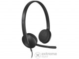Logitech Headset H340 USB mikrofonos fejhallgató (981-000475)