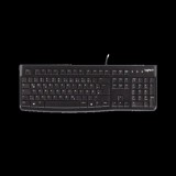 Logitech K120 billentyűzet (DE, USB, fekete, silent)