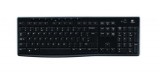 Logitech K270 billentyűzet Vezeték nélküli RF QWERTZ Magyar Fekete, Ezüst