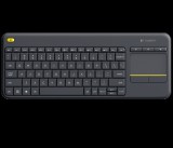 Logitech K400 Plus US vezeték nélküli fekete touch pad billentyűzet