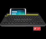 Logitech K480 Wireless Bluetooth Multi-Device Keyboard ENG - Black (920-006366)