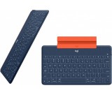 Logitech Keys-To-Go - US Kék billentyűzet narancss