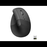 Logitech Lift for Business egér Jobbkezes RF vezeték nélküli + Bluetooth Optikai 4000 DPI (910-006494)