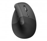 Logitech Lift for Business Vertical Ergonomic Bluetooth Mouse Graphite Grey 910-006494
