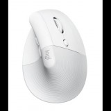 Logitech Lift függőleges ergonómikus vezeték nélküli egér piszkosfehér (910-006475) (910-006475)