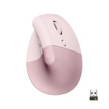 Logitech Lift Vertical Ergonomic - Rose
