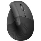 Logitech Lift vertikális vezeték nélküli grafitszürke egér