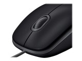 Logitech LOGI B110 Silent - BLACK - EMEA - OEM
