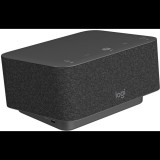 Logitech Logi Dock Teams dokkoló értekezleti kezelőszervekkel és kihangosítóval grafitszürke (986-000020) (986-000020)