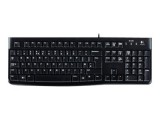 Logitech LOGI K120 Corded Keyboard black OEM US