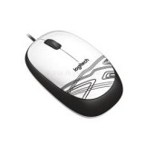 Logitech M105 Mouse - Optical - Cable Fehér (910-002944)