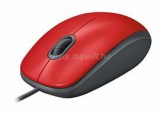 Logitech M110 Silent piros egér (910-005489)