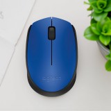 Logitech M171 Vezeték nélküli egér Kék