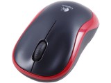 Logitech m185 vezeték nélküli, piros, egér