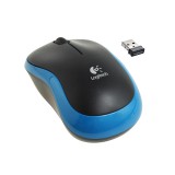 Logitech M185 Wireless Mouse Blue 910-002236