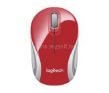 Logitech M187 wless piros notebook egér (910-002732)