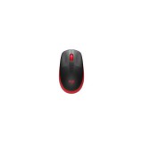 Logitech M190 cordless optikai egér (USB, piros)