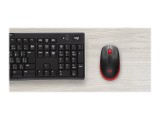 LOGITECH M190 Full-size wireless mouse - RED - EMEA