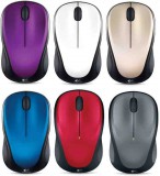 LOGITECH M235 Red Optikai.Cordless.USB.Red.Nano vevoegység