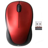 Logitech M235 Wireless Mouse Red 910-002496