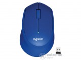Logitech M330 Silent Plus vezeték nélküli egér, kék