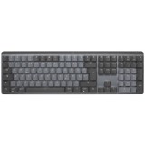 Logitech Master, MX Mechanical, Wireless (RF + Bluetooth), USB-C, (UK), Grafitszürke, Vezeték nélküli billentyűzet