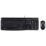 Logitech MK120 USB billentyűzet + egér Black UK 920-002552