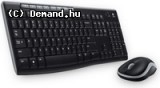 LOGITECH MK270 Wireless Billentyűzet + Egér US Cordless,Black,USB,ENG,billentyűzet + egér