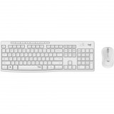 Logitech MK295 Silent vezeték nélküli billentyűzet Suisse/Schweizer (Qwertz) + egér fehéres (920-009872) (920-009872)