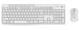Logitech MK295 Silent Wireless Combo billentyűzet Vezeték nélküli RF QWERTY Nemzetközi amerikai Fehér