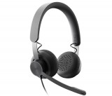 Logitech MSFT Teams Zone Wired Headset Black 981-000870
