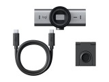 Logitech MX Brio 705 for Business webkamera 8,5 MP 4096 x 2160 pixelek USB 3.2 Gen 1 (3.1 Gen 1) Alumínium, Fekete
