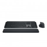 Logitech MX Keys S Combo billentyűzet Egér mellékelve RF vezeték nélküli + Bluetooth QWERTY Nemzetközi amerikai Grafit (920-011614)