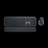 Logitech MX Keys S Combo billentyűzet Egér mellékelve RF vezeték nélküli + Bluetooth QWERTZ Német Grafit (920-011606)