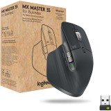 Logitech MX Master 3s for Business egér Jobbkezes RF vezeték nélküli + Bluetooth Lézer 8000 DPI (910-006582)