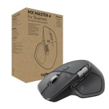 Logitech MX Master 4 For Business vezeték nélküli egér (optikai, USB vevő, grafitszürke)